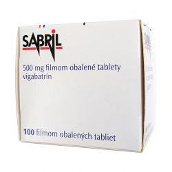 Сабрил (Вигабатрин) таблетки 500мг №100 (100 таблеток) в  и области фото