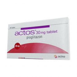Актос (Пиоглитазон, аналог Амальвия) таблетки 30мг №28 в  и области фото