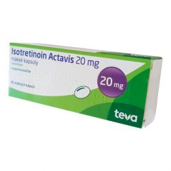 Изотретиноин Actavis (аналог Акненормин, Aknenormin) капс. 20мг 30шт в  и области фото