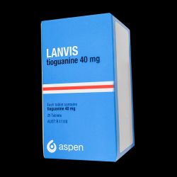 Ланвис (Тиогуанин) таблетки 40мг 25шт в  и области фото