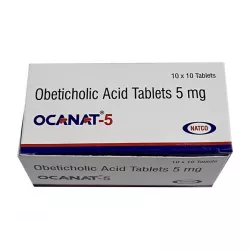 Окалива генерик (Ocanat / Ocabest - 5) :: Обетихолевая кислота 5мг табл. №100 фото