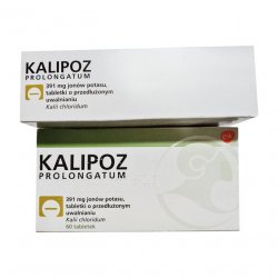 Калипоз пролонгатум (аналог Кальдиум) таблетки 750 мг (391 мг К ) №60 в  и области фото