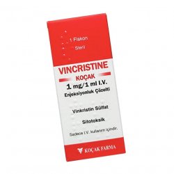 Винкристин р-р для инъекций 1 мг/1 мл 1мл в  и области фото