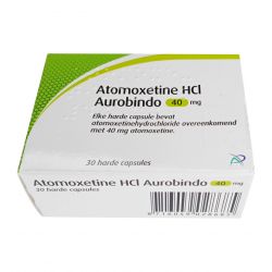 Атомоксетин HCL 40 мг Европа :: Аналог Когниттера :: Aurobindo капс. №30 в  и области фото
