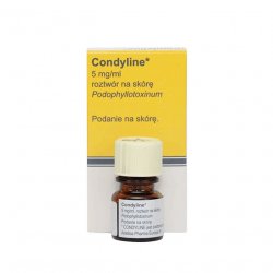 Кондилин (Кондилокс, Подофиллотоксин) раствор 0,5% (5 мг/мл) 3.5 мл в  и области фото