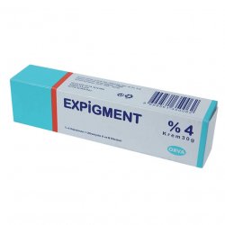 Экспигмент (Expigment 4, Гидрохинон) 4% крем 30г в  и области фото