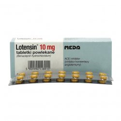 Лотензин (Беназеприл) табл. 10 мг №28 в  и области фото