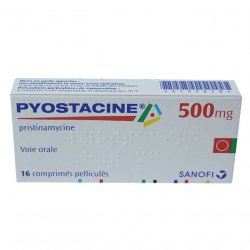 Пиостацин (Пристинамицин) таблетки 500мг №16 в  и области фото