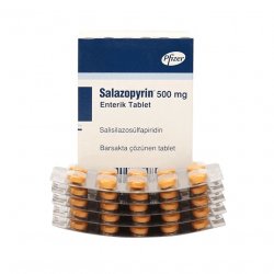 Салазопирин Pfizer табл. 500мг №50 в  и области фото