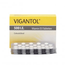 Вигантолеттен (Vigantol, Vigantoletten) 500МЕ 100шт в  и области фото
